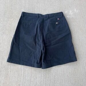 vintage y2k 00s tommy hilfiger baggy black shorts